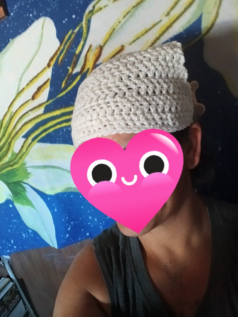 Handmade Crochet Headbands Set Of 2 White And Pink